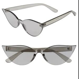 Rad + Refined Grey Cat Eye Glasses NWT